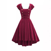 supernatural dress to impress Women's Lolita Princess Dress Court Style Vest Skirt High Waist Temperament Retro Dress
